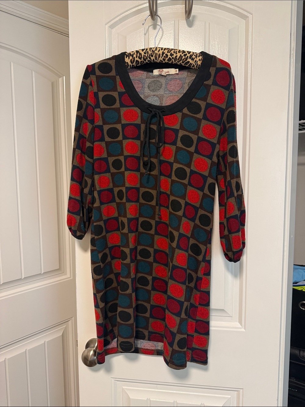 retro sweater dress